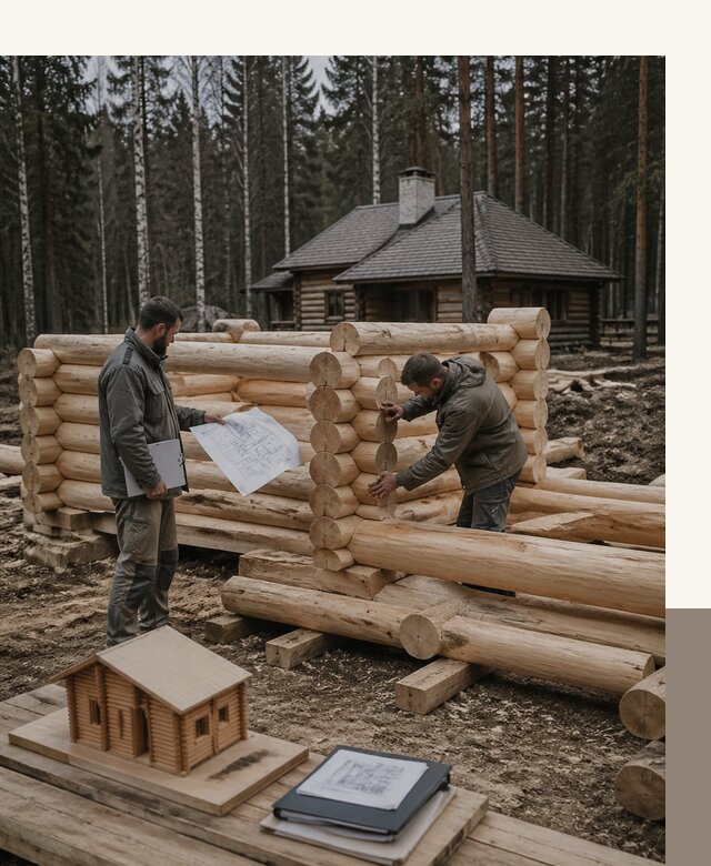 Проектирование и строительство домов из бревна в Бугуруслане